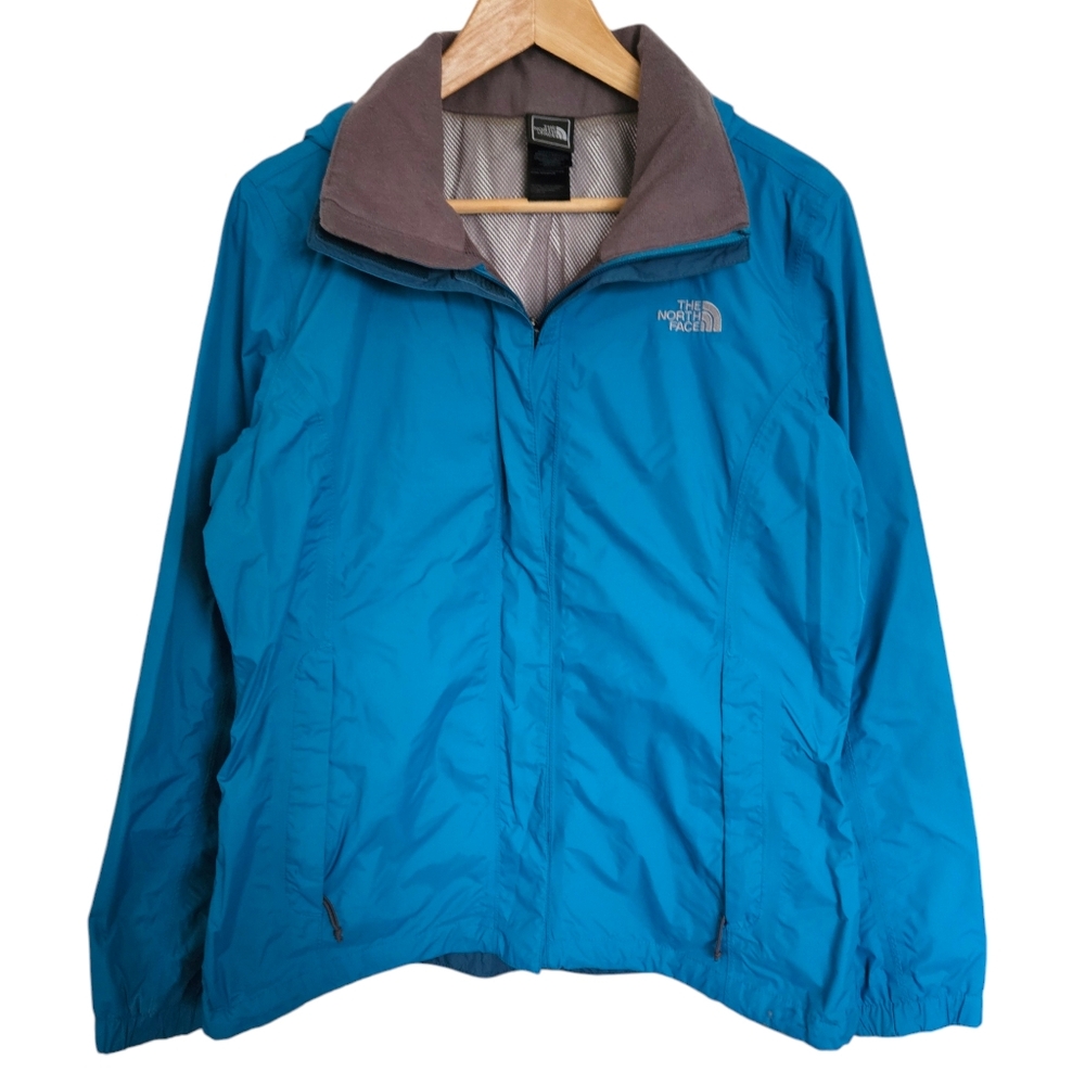 *As-is* North Face blue HyVent windbreaker jacket